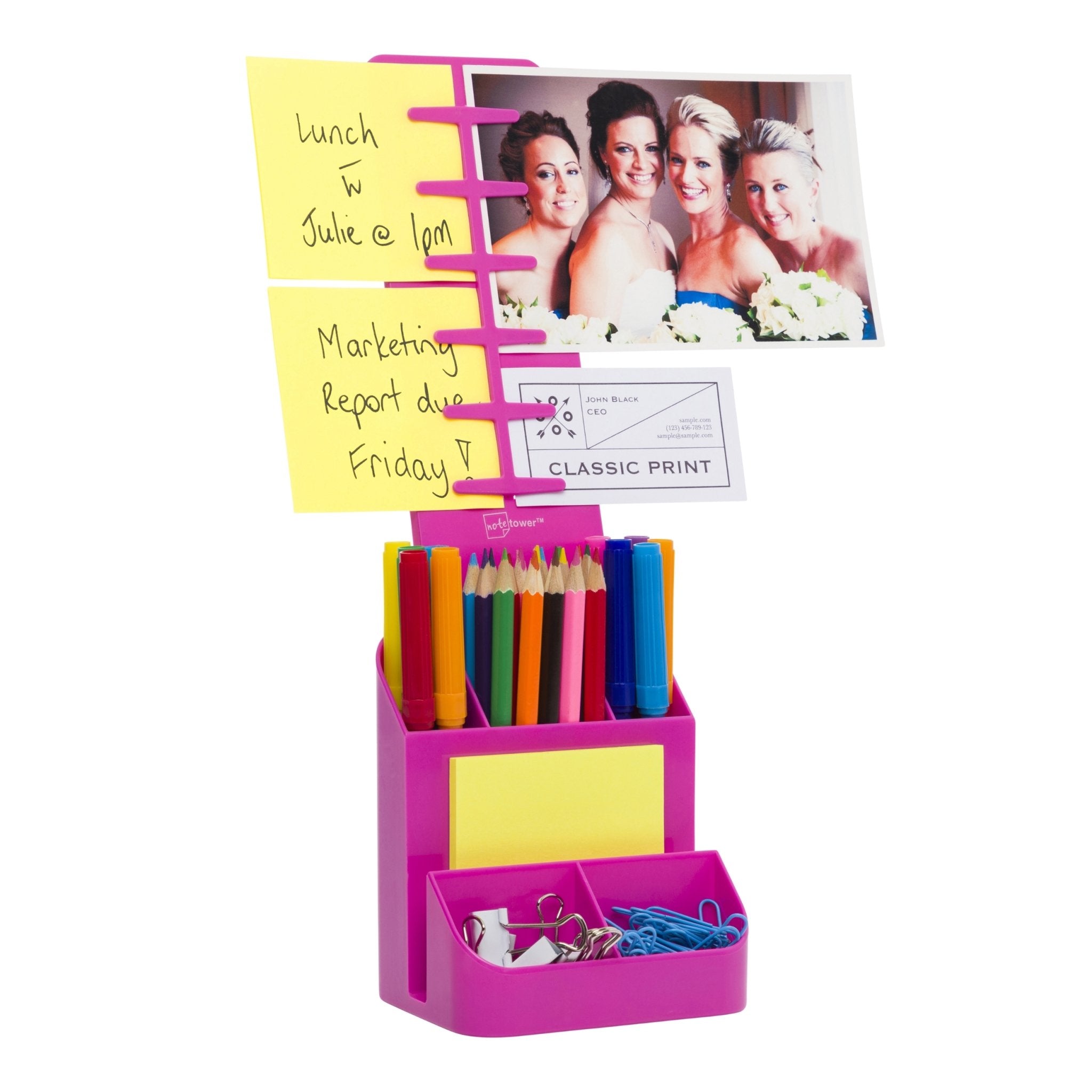 Note Tower Desktop Organizer - NOTETOWER