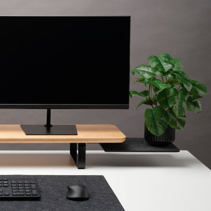 Note Tower Wood Desk Shelf - NOTETOWER