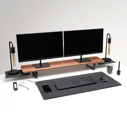 Note Tower Wood Desk Shelf - NOTETOWER