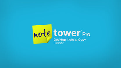 Note Tower Desktop Pro - Dual Page Document Holder