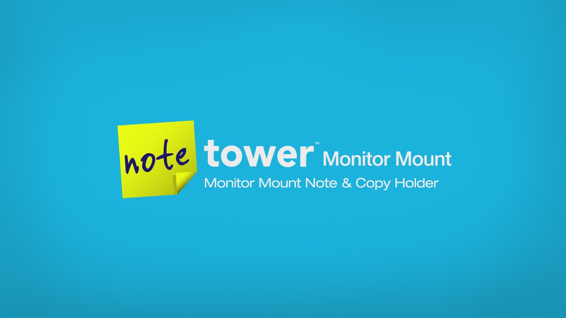 Note Tower Monitor Document & Note Holder